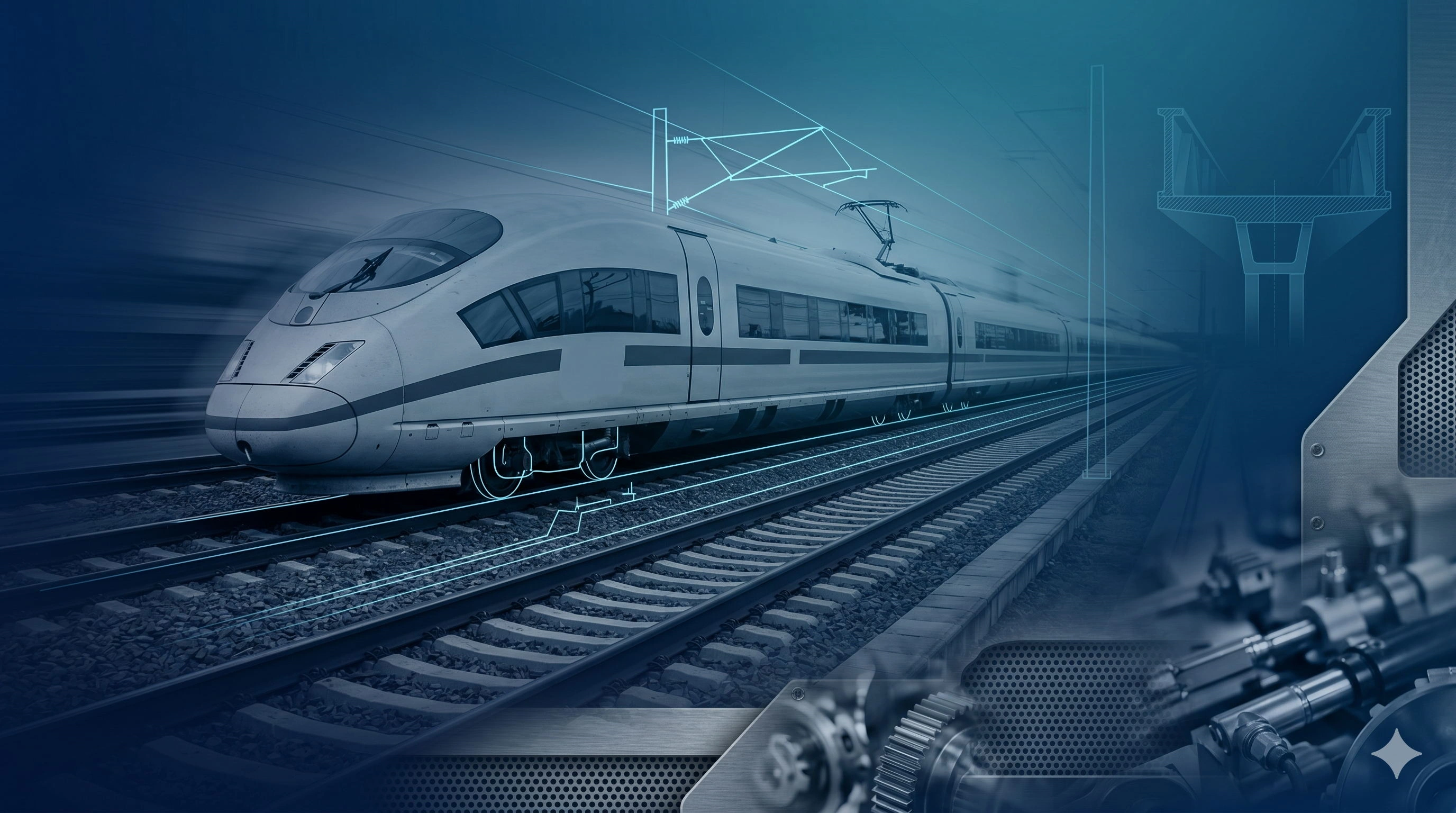 Railway brake disc export project coordination and quality document support for EMU and metro applications